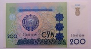 Uzbekistan 200 sum 1997  UNC