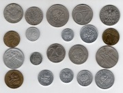 Polska. Monety obiegowe 19szt. (bardzo bogata kolekcja 1923-1990r.)