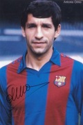 Antonio Olmo oryginalny autograf! Hiszpania MŚ 1978 FC Barcelona