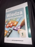 Wiedza o społeczeństwie 1 podręcznik dla szkół ponadpodstawowych