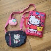 Torebki zestaw plus portfelik HELLO KITY 