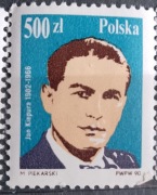 Polska 3109 Jan Kiepura (1902-1966) Sławni polscy śpiewacy 1990
