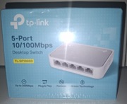 Switch TP-LINK TL-SF1005D 5 portów. Nowy oryginalnie zapakowany