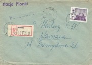 Pionki (Kozienice) - Koperty listów pol.1968-75