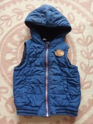 Bezrękawnik chłopięcy 122 niebieski