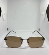 Eleganckie Okulary Bezucciszkowe (Rimless) z polaryzacją UV400