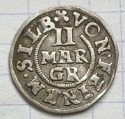 #2953 Niemcy Brunszwik-Wolfenbüttel 2 mariengrosze 1634 piękna 