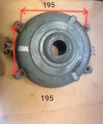 Kapa dekiel tarcza silnika elektrycznego Indukta Tamel 7,5KW