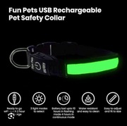 Świecąca obroża LED dla psa