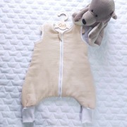 MUŚLINOWY Śpiworek z nogawkami ABS antypoślizgowe 1,5 tog roz 86-92 