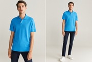 MANGO MAN koszulka polo za pół ceny M