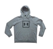 Under Armour szara bluza z kapturem męska XL