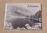 Magnes na lodówkę Morskie Oko. Zakopane. Gubałówka.Krupówki.Tatry. Giewont 