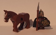 Lego Eomer (Éomer Éadig) + tarcza, włócznia i koń 9471