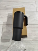 Duży kubek termiczny TERMOS czarny nowy