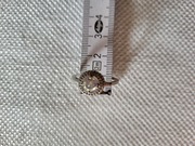 Pierścionek srebrny próba 925 z cyrkonia