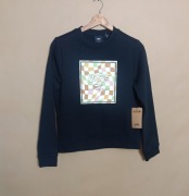 vans bluza z kapturem czarna nowa 152 158 grafika czaszka kwiaty hoodie