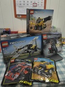 LEGO Technic -  Samolot - koparka, samochód, widlak