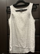 Koszulka asymetryczna damska z motywem ptaków XS