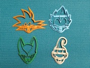 Foremki do ciastek – DRAGON BALL – zestaw 4 sztuki