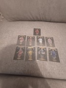 Topps match attax 2025/2026  komplet 9 kart Black edge cena za całość 