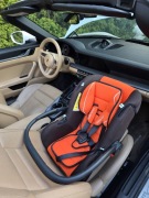 Hello Baby Fotelik Samochodowy Pomarańczowy Nosidełko Isofix 0-13 kg