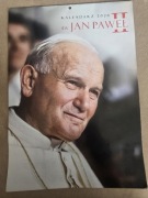 Kalendarz 2026 ścienny Papież Św. Święty Jan Paweł II