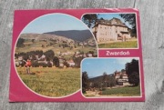 Widokówka Pocztówka  Zwardoń Beskid Żywiecki Schronisko PTTK Dom wczasowy 