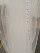 Welon ślubny biały 