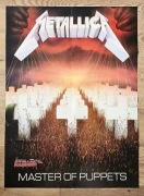 METALLICA - Wielki plakat XXL z 2007 r. - Format 55 x 75 cm - NOWY!
