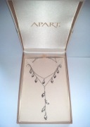 Komplet Apart Naszyjnik + Bransoletka srebro 925 