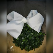 Biała kokarda duża około 20cmNowa komunia wesele? 