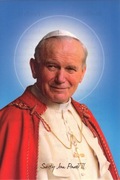 JAN PAWEŁ II - Kartka - Pocztówka - Obrazek - Papież JP II