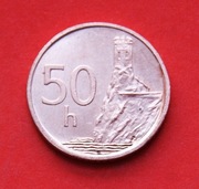 50  Halerzy  1998  r  -   Słowacja     stan !!!