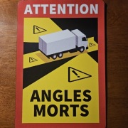 Magnes ANGELES MORTS martwe pole 