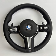 KIEROWNICA BMW F10 F11 F07 MULTIFUNKCJA (SKÓRA) + PODUSZKA AIRBAG