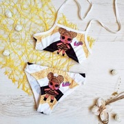 Strój kąpielowy dwuczęściowy LOL Surprise dla dziewczynki, rozmiary 98-104