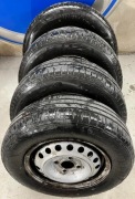Komplet kół letnich 175/70 R13 4x100 Opel, Daewoo, Chevrolet