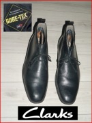 wysokie buty CLARKS Gore Tex 42 trzewiki sztyblety loake crockett skóra gtx