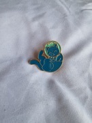 Przypinka pin pins wpinka broszka kot kosmonauta