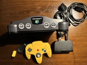Konsola Nintendo 64 NUS-001 EUR PAL oryginalny zasilacz i pad N64 BCM