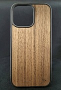 Etui / case drewniany dla Iphone 16 PLUS Orzech Amerykański 