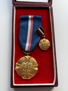 Złoty Medal Polonia z Macierzą + miniatura i etui