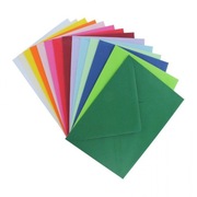 Koperty B7 niebieskie ARTOZ ZAPROSZENIA 5szt