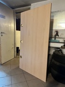 Blat prostokątny jasne drewno - 25mm - 1600x900