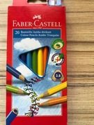 Faber-Castell Kredki trójkątne Jumbo 20 kolorów