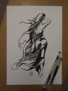 Rysunek: od tyłu 3 - cienk - blok t. A4 250 g/m2