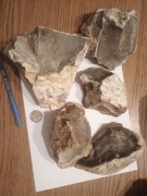 Krzemień bryłki surowe