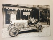 Obraz na płótnie sepia 90x60 cm Warszawa Ursynów Pikes Peak Car 1921