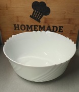 MISA CERAMICZNA BIAŁA KUCHENNA MISKA 2l NA SAŁATKI szybka wysyłka